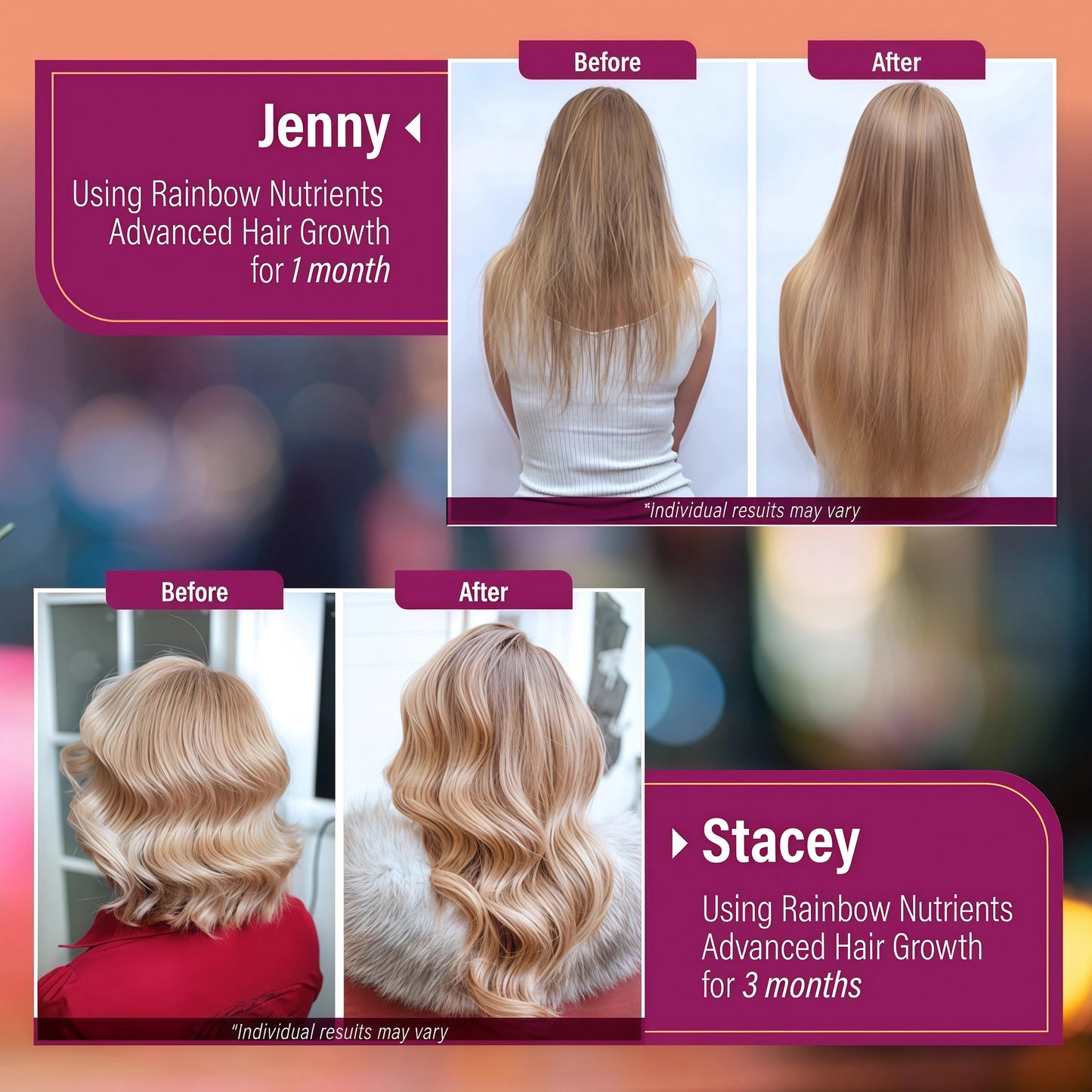 Hair Growth Vitamins for Women | Biotin 10,000mcg, Collagen, Patented OptiMSM®, goMCT®, Saw Palmetto | Naturally Regrow Stronger & Healthier Hair, Skin and Nails | May Stop Hair Loss